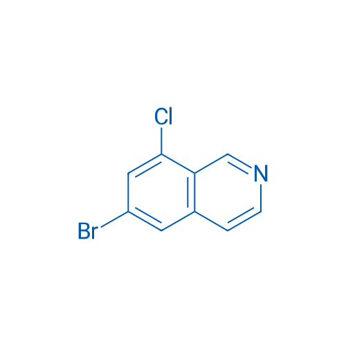 6-Bromo-8-chloroisoquinoline 250mg