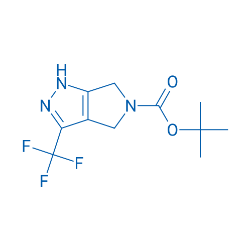 tert-Butyl 3-(trifluoromethyl)-4,6-dihydropyrrolo[3,4-c]pyrazole-5(1H)-carboxylate 250mg