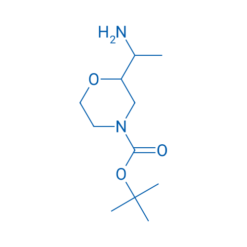 tert-Butyl 2-(1-aminoethyl)morpholine-4-carboxylate 100mg
