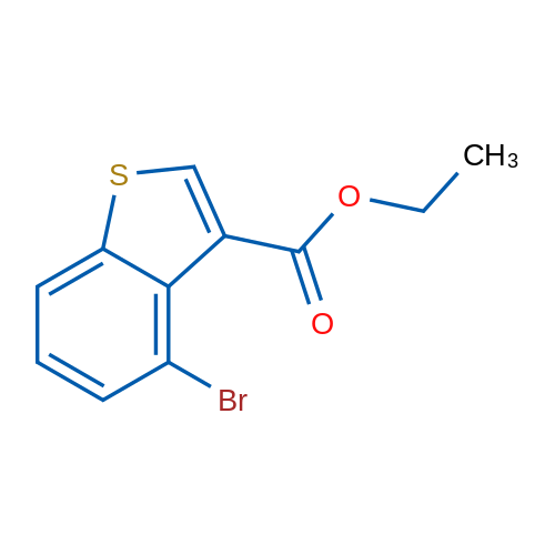 Ethyl 4-bromobenzo[b]thiophene-3-carboxylate 1g