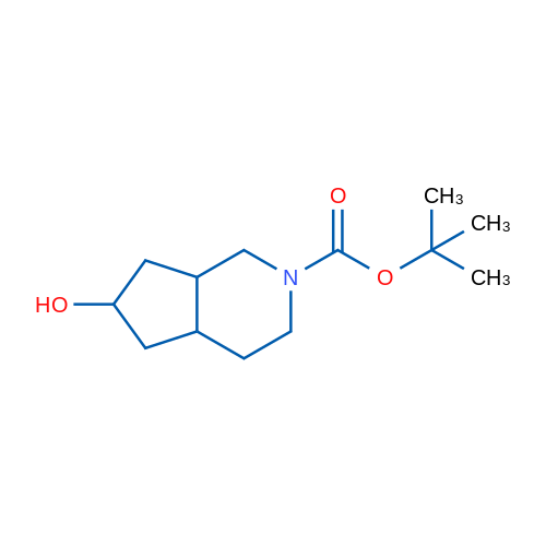 tert-Butyl 6-hydroxyhexahydro-1H-cyclopenta[c]pyridine-2(3H)-carboxylate 1g