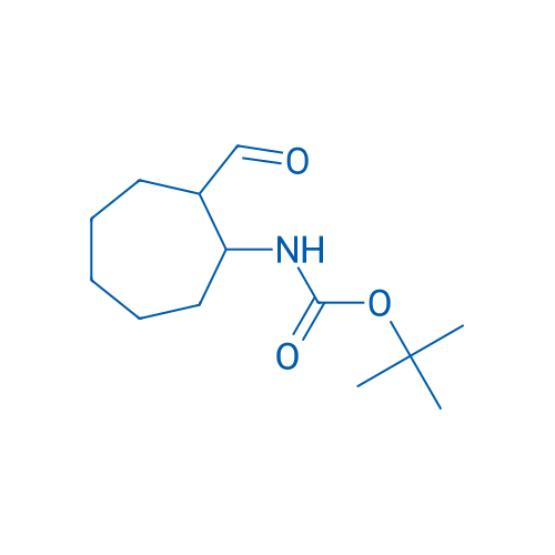 tert-Butyl N-(2-formylcycloheptyl)carbamate 1g