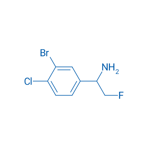1-(3-Bromo-4-chlorophenyl)-2-fluoroethan-1-amine 1g