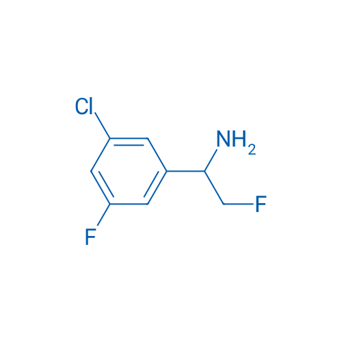 1-(3-Chloro-5-fluorophenyl)-2-fluoroethan-1-amine 1g