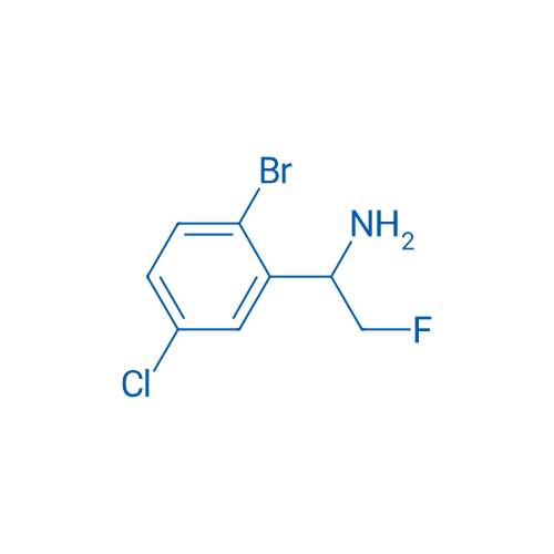 1-(2-Bromo-5-chlorophenyl)-2-fluoroethan-1-amine 1g