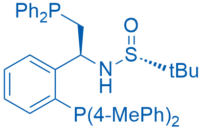 (R)-N-((S)-1-(2-(Di-p-tolylphosphanyl)phenyl)-2-(diphenylphosphanyl)ethyl)-2-methylpropane-2-sulfinamide 100mg