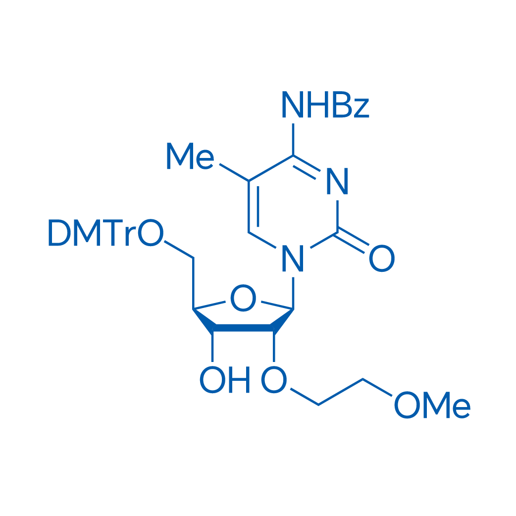 N-(1-((2R,3R,4R,5R)-5-((Bis(4-methoxyphenyl)(phenyl)methoxy)methyl)-4-hydroxy-3-(2-methoxyethoxy)tetrahydrofuran-2-yl)-5-methyl-2-oxo-1,2-dihydropyrimidin-4-yl)benzamide 1g