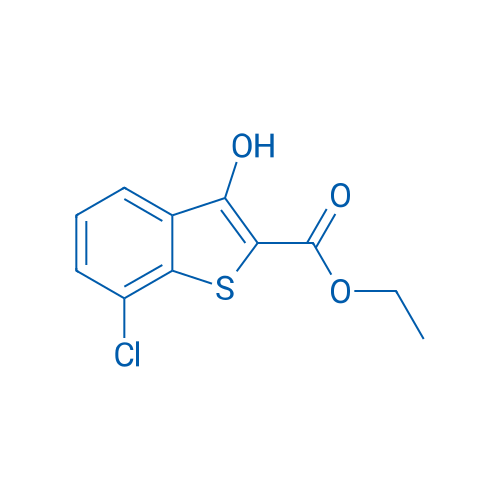 Ethyl 7-chloro-3-hydroxybenzo[b]thiophene-2-carboxylate 250mg