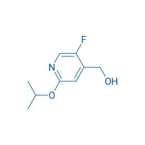 (5-Fluoro-2-isopropoxypyridin-4-yl)methanol 250mg