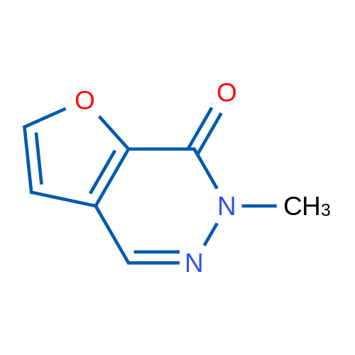 6-Methyl-6H,7H-furo[2,3-d]pyridazin-7-one 1g