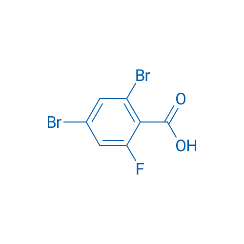 2,4-Dibromo-6-fluorobenzoic acid 25g