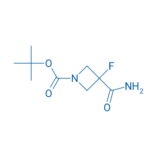 tert-butyl 3-carbamoyl-3-fluoroazetidine-1-carboxylate 1g