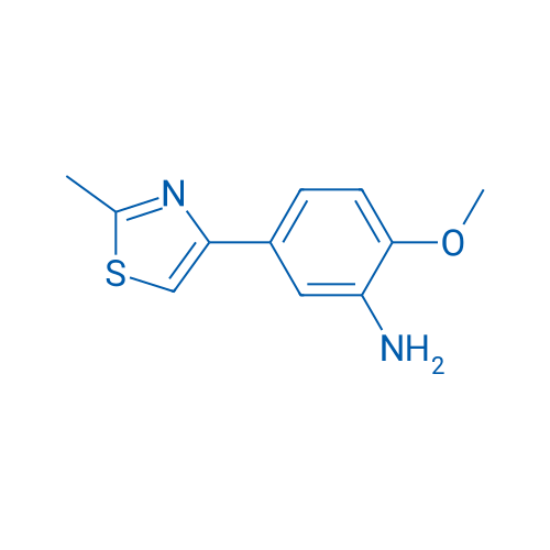 2-Methoxy-5-(2-methylthiazol-4-yl)aniline 1g