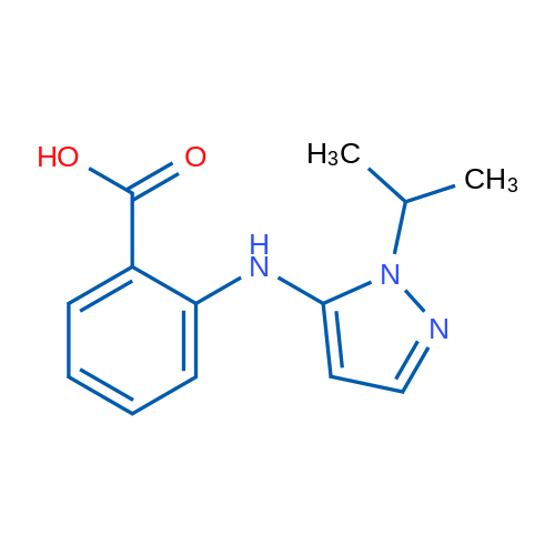 2-((1-Isopropyl-1H-pyrazol-5-yl)amino)benzoic acid 1g