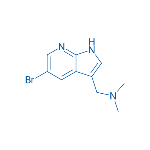 1-(5-Bromo-1H-pyrrolo[2,3-b]pyridin-3-yl)-N,N-dimethylmethanamine 250mg