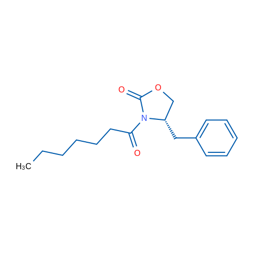 (S)-4-Benzyl-3-heptanoyloxazolidin-2-one 1g