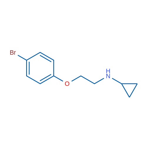 N-(2-(4-bromophenoxy)ethyl)cyclopropanamine 1g