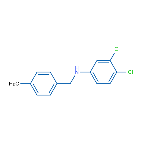 3,4-Dichloro-N-(4-methylbenzyl)aniline 1g