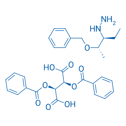 ((2S,3S)-2-(Benzyloxy)pentan-3-yl)hydrazine (2S,3S)-2,3-bis(benzoyloxy)succinate (X:1) 5g