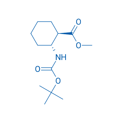 Methyl trans-2-((tert-butoxycarbonyl)amino)cyclohexane-1-carboxylate 250mg