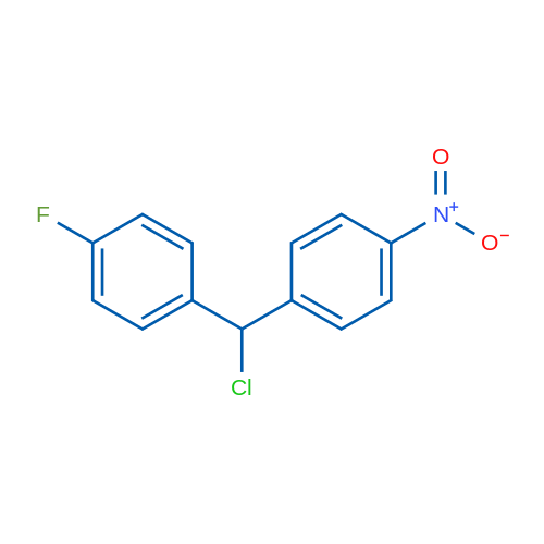 1-(Chloro(4-fluorophenyl)methyl)-4-nitrobenzene 1g