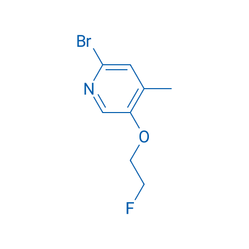 2-Bromo-5-(2-fluoroethoxy)-4-methylpyridine 1g
