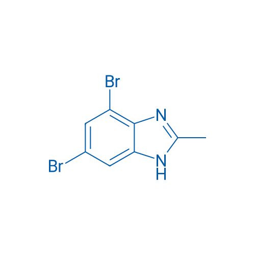 4,6-Dibromo-2-methyl-1H-benzo[d]imidazole 250mg