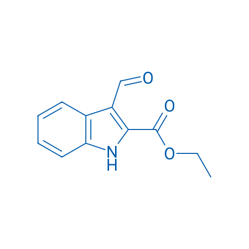 Ethyl 3-formyl-1H-indole-2-carboxylate 1g