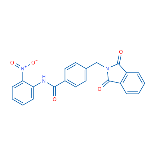 4-((1,3-Dioxoisoindolin-2-yl)methyl)-N-(2-nitrophenyl)benzamide 1g