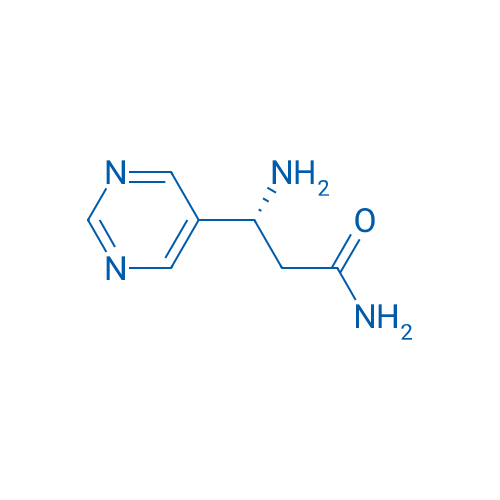 (3R)-3-Amino-3-(pyrimidin-5-yl)propanamide 1g