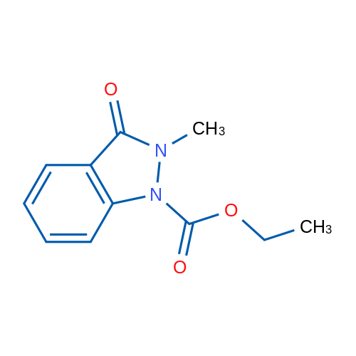 Ethyl 2-methyl-3-oxo-2,3-dihydro-1H-indazole-1-carboxylate 1g