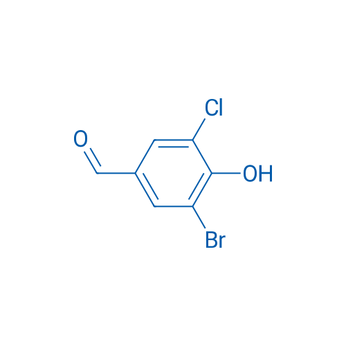 3-Bromo-5-chloro-4-hydroxybenzaldehyde 10g