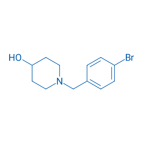 1-(4-bromobenzyl)piperidin-4-ol 250mg