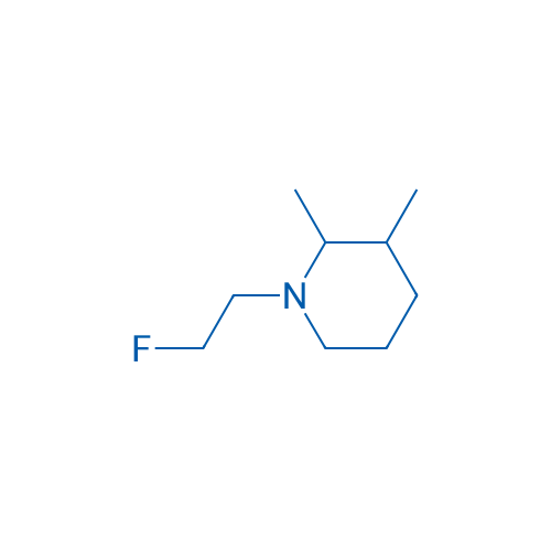 1-(2-Fluoroethyl)-2,3-dimethylpiperidine 1g
