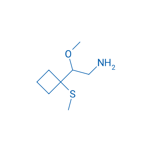 2-Methoxy-2-[1-(methylsulfanyl)cyclobutyl]ethan-1-amine 1g