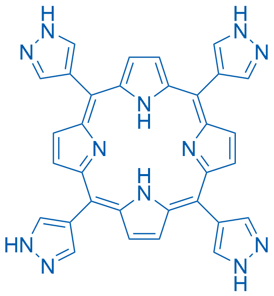 5,10,15,20-Tetra-1H-pyrazol-4-yl-21H,23H-porphine 1g