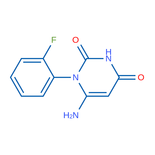 6-Amino-1-(2-fluorophenyl)pyrimidine-2,4(1H,3H)-dione 5g