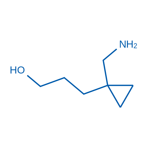 3-(1-(Aminomethyl)cyclopropyl)propan-1-ol 250mg