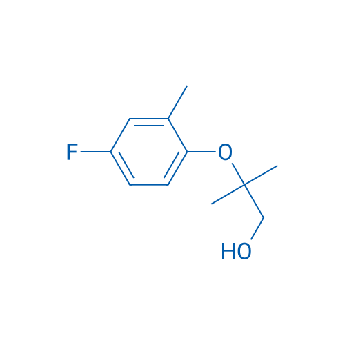 2-(4-Fluoro-2-methylphenoxy)-2-methylpropan-1-ol 1g