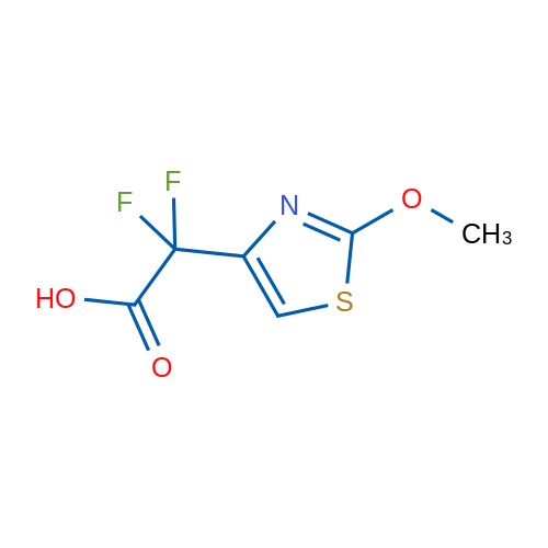 2,2-Difluoro-2-(2-methoxy-1,3-thiazol-4-yl)acetic acid 1g