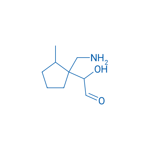 2-[1-(Aminomethyl)-2-methylcyclopentyl]-2-hydroxyacetaldehyde 1g