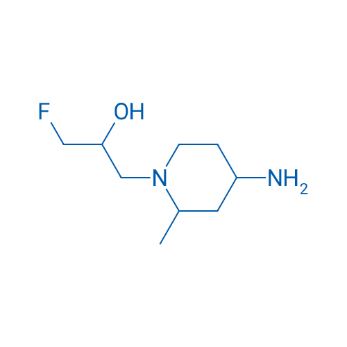 1-(4-Amino-2-methylpiperidin-1-yl)-3-fluoropropan-2-ol 1g