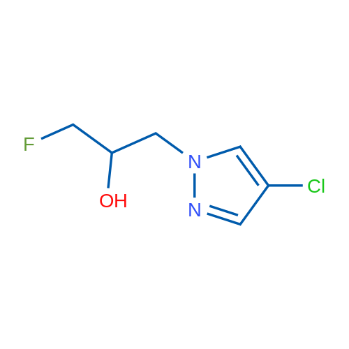 1-(4-Chloro-1H-pyrazol-1-yl)-3-fluoropropan-2-ol 1g