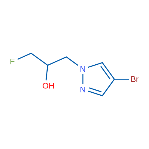 1-(4-Bromo-1H-pyrazol-1-yl)-3-fluoropropan-2-ol 1g