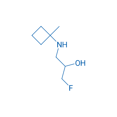 1-Fluoro-3-[(1-methylcyclobutyl)amino]propan-2-ol 1g