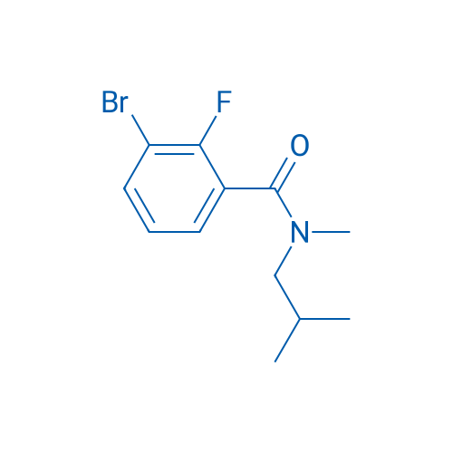 3-Bromo-2-fluoro-N-isobutyl-N-methylbenzamide 1g
