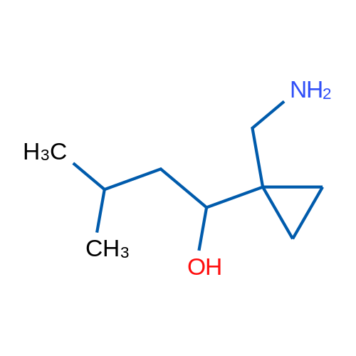 1-[1-(Aminomethyl)cyclopropyl]-3-methylbutan-1-ol 1g