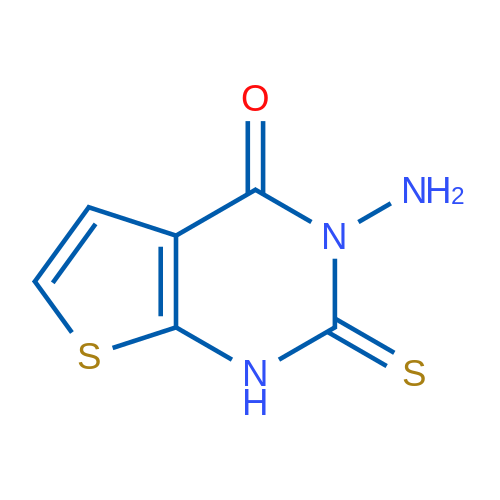 3-Amino-2-sulfanylidene-1H,2H,3H,4H-thieno[2,3-d]pyrimidin-4-one 1g
