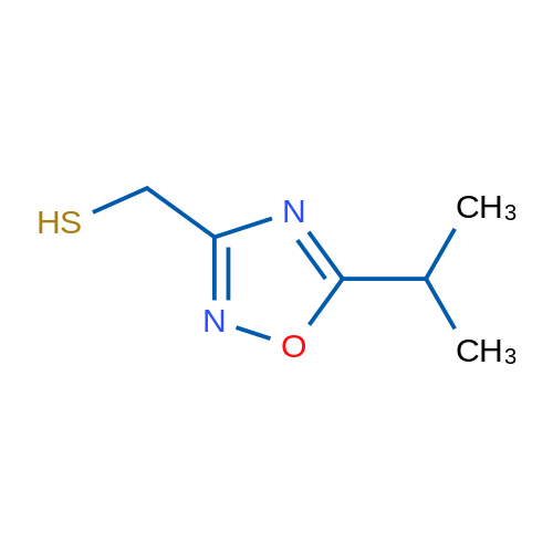 [5-(Propan-2-yl)-1,2,4-oxadiazol-3-yl]methanethiol 1g
