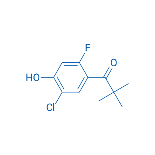 1-(5-Chloro-2-fluoro-4-hydroxyphenyl)-2,2-dimethylpropan-1-one 5g